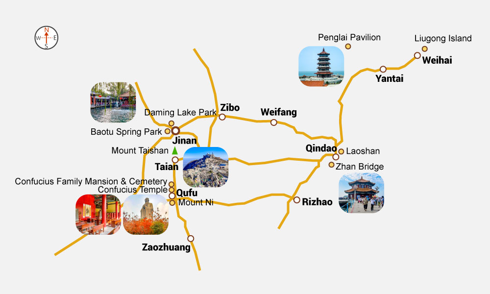Shandong Map