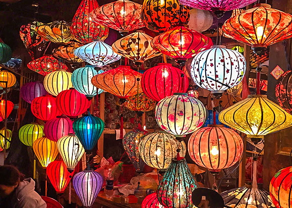 Lanterns in Hoi An Old Town
