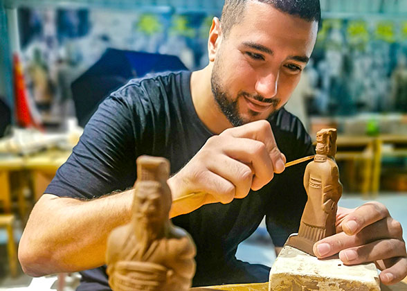 Make a Mini Terracotta Figure