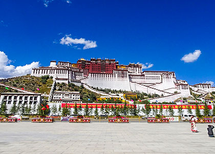 Potala Palace in Lhasa