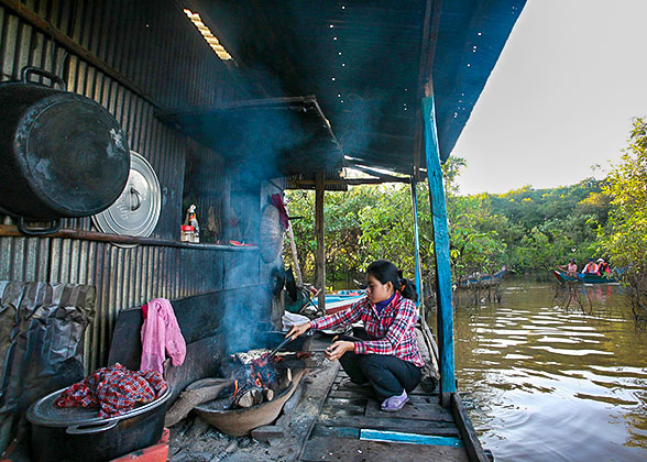 Witness Authentic Life of the Floating Village