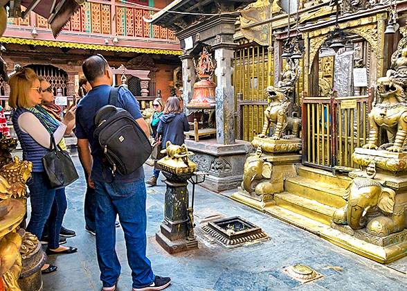 Golden Temple in Patan