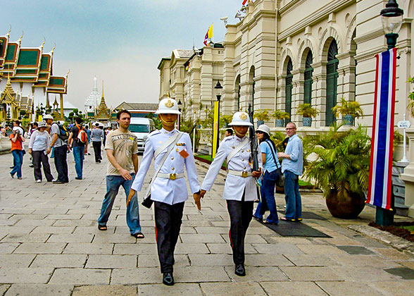Soldiers at Grand Palace