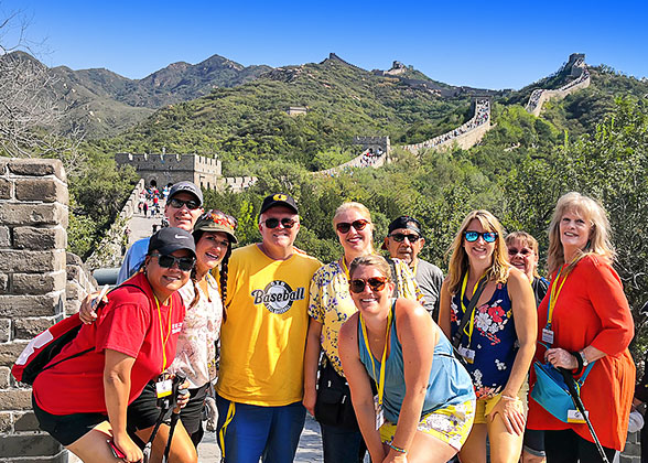 Our Guests on the Great Wall