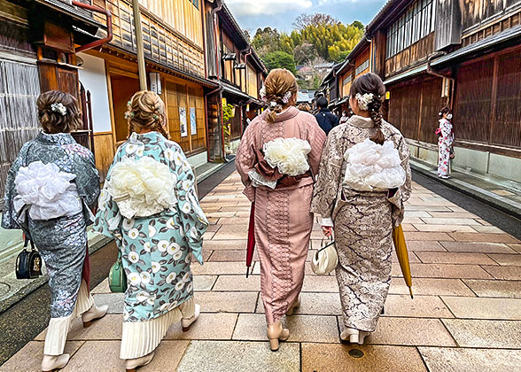 Higashichaya Old Town, Kanazawa