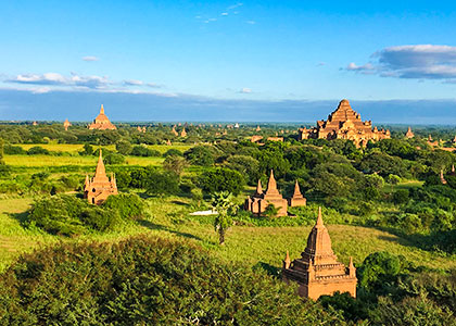 Pagoda in Bagan, Myanmar
