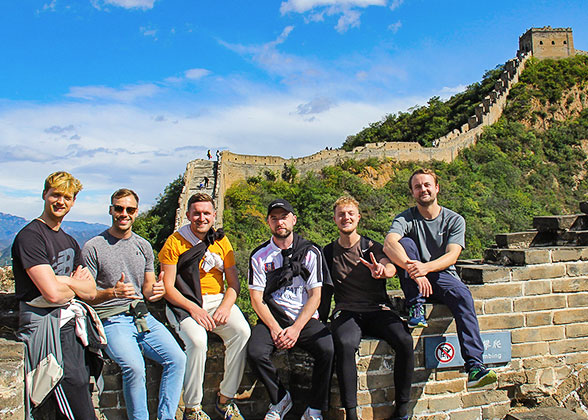 Our Guests at Mutianyu Great Wall
