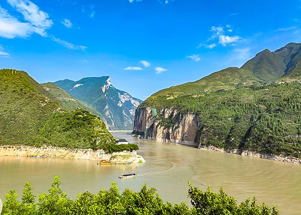 Qutang Gorge of Yangtze River